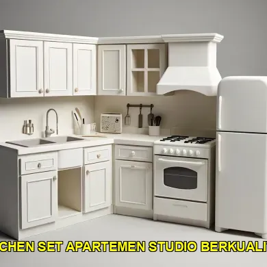 Inspirasi Kitchen Set Minimalis untuk Apartemen Studio di Jalan Parangtritis